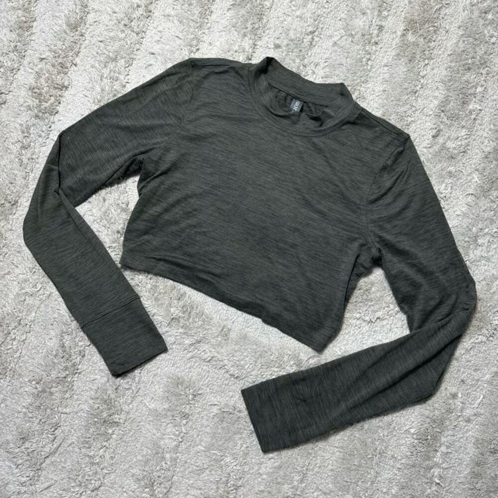 Vuori Dark Gray Long Sleeve Tee